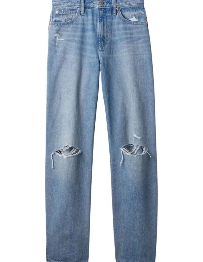 Gap High Rise Barrel Jeans