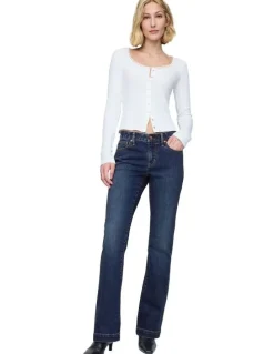 Gap Low Rise Long & Lean Jeans in Dark Indigo