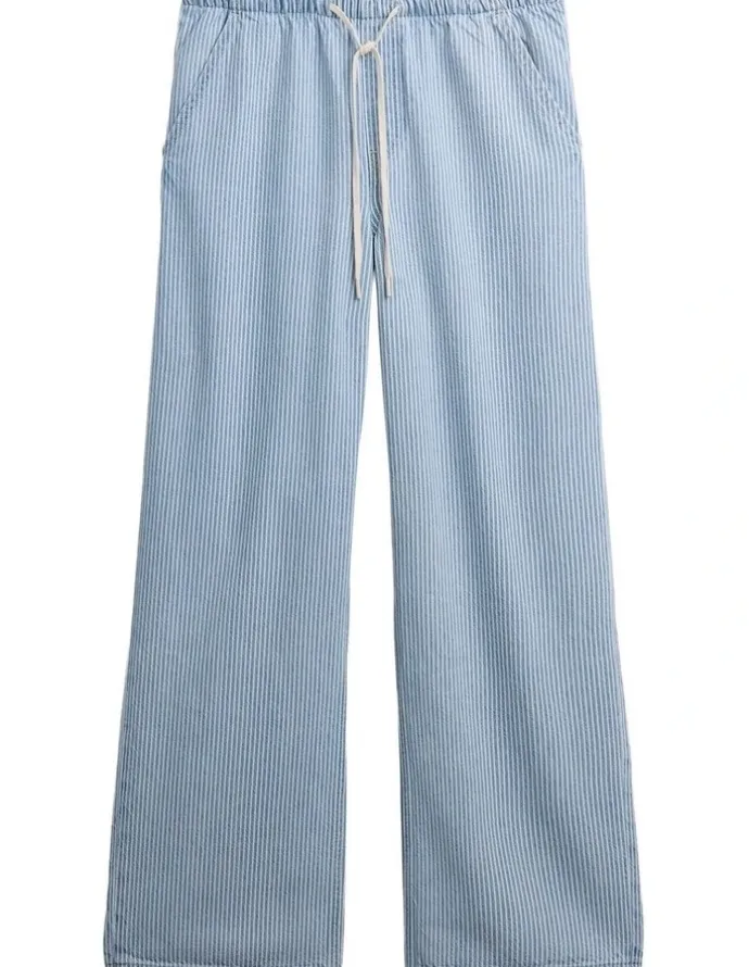 Gap Low Rise UltraSoft Easy '90s Loose Stripe Jeans