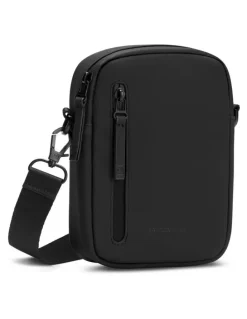 Gaston Luga Gaston Luga Dash Verti Crossbody Travel Bag in Black