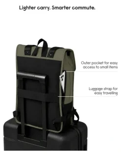 Gaston Luga Gaston Luga Dash (13L) Waterproof 14 Laptop Backpack in Olive