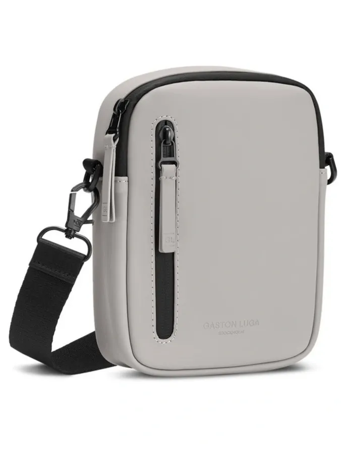 Gaston Luga Gaston Luga Dash Verti Crossbody Travel Bag in Taupe