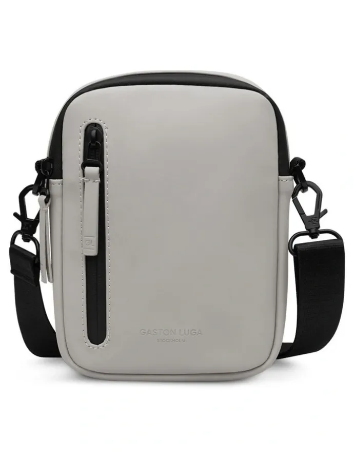 Gaston Luga Gaston Luga Dash Verti Crossbody Travel Bag in Taupe