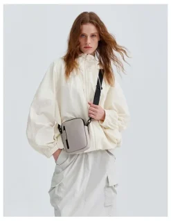Gaston Luga Gaston Luga Dash Verti Crossbody Travel Bag in Taupe