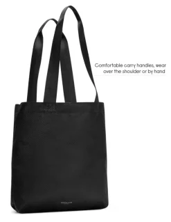 Gaston Luga Gaston Luga Packable Lightweight Tote (17L) Foldable Travel Bag in Black