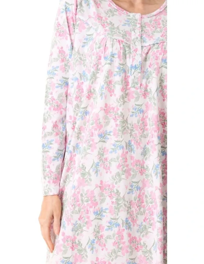 Givoni Arosa Mid Length Nightie in Pink