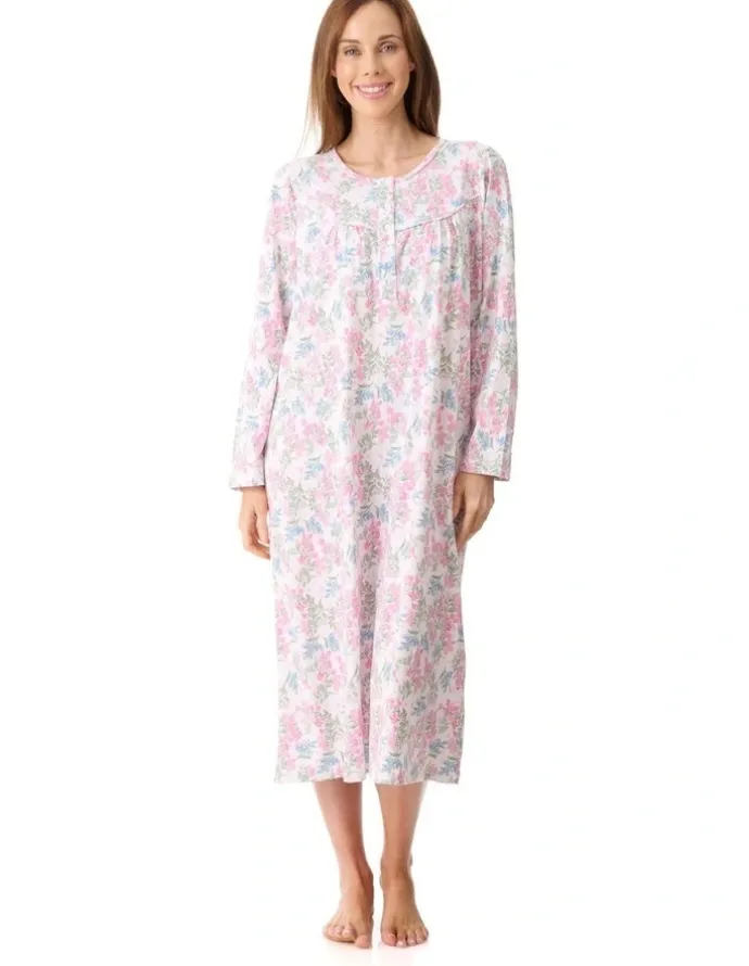 Givoni Arosa Mid Length Nightie in Pink
