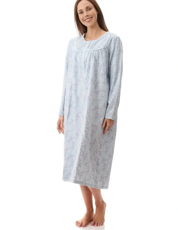 Givoni Jamie Mid Length Nightie in Green