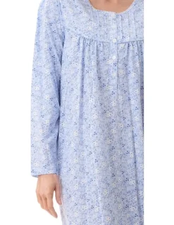 Givoni Mid Length Nightie in Blue