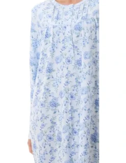 Givoni Mira Mid Length Nightie in Blue