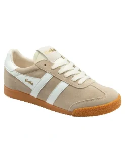 Gola Elan Trainer Shoe in Bone/White