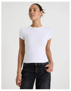 GRAB Baby Tee in White