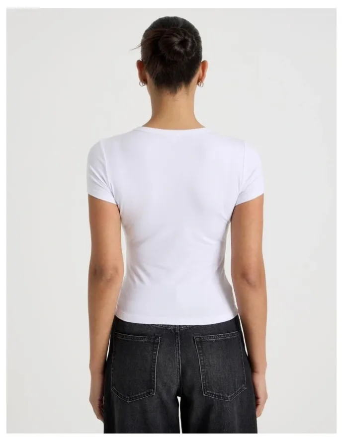 GRAB Baby Tee in White
