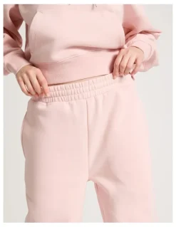 GRAB Baggy Fit Jogger in Light Pink