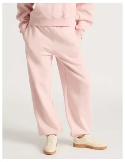 GRAB Baggy Fit Jogger in Light Pink