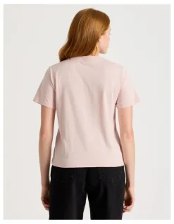 GRAB Crew Neck Tee in Lotus