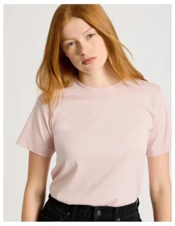 GRAB Crew Neck Tee in Lotus