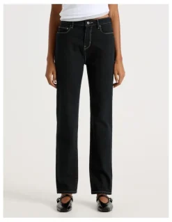 GRAB Mom High Rise Jeans in Deep Washed Down Vintage Indigo