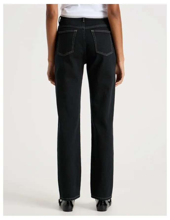 GRAB Mom High Rise Jeans in Deep Washed Down Vintage Indigo