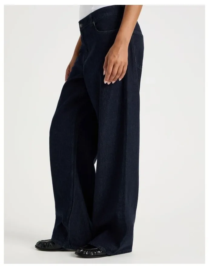 GRAB Relaxed Low Rise Jean In Rinse