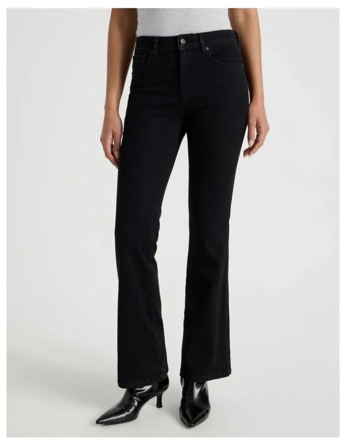 GRAB Sculpt Bootcut Mid Rise Jeans in Black