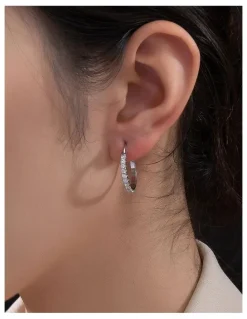 Gregory Ladner August Earring in Rhodium