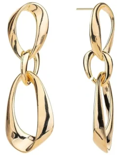 Gregory Ladner Chain Drop Earrings in Gold