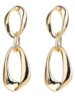 Gregory Ladner Chain Drop Earrings in Gold