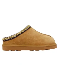 Grosby Brandy Ugg Slipper in Chestnut
