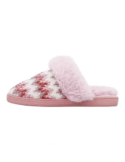 Grosby Maddison Scuff in Dusty Pink