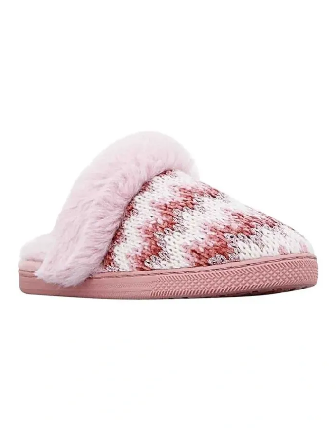 Grosby Maddison Scuff in Dusty Pink
