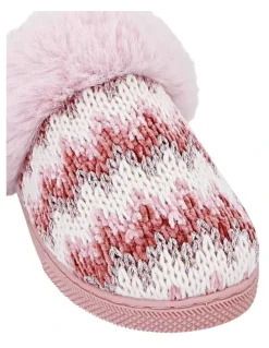 Grosby Maddison Scuff in Dusty Pink