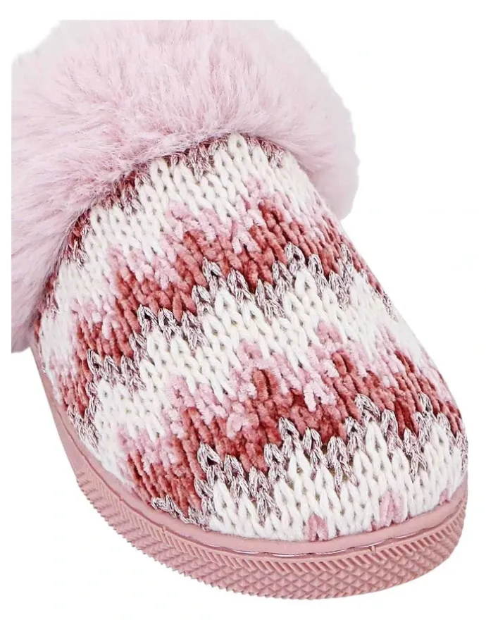 Grosby Maddison Scuff in Dusty Pink