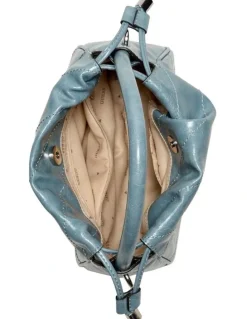 Guess Amy'S Drawstring Crossbody in Slate
