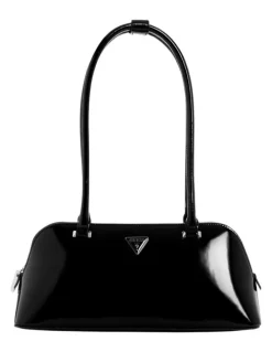 Guess Arnela II Shoulder Satchel Bag in Black