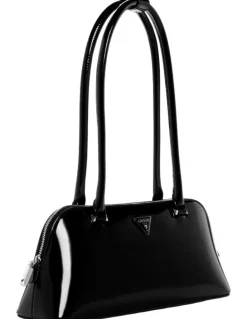 Guess Arnela II Shoulder Satchel Bag in Black