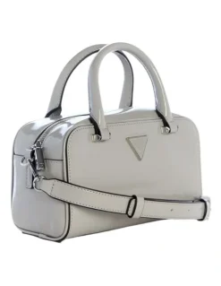 Guess Arnela Mini Satchel Bag in Beige