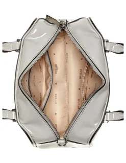 Guess Arnela Mini Satchel Bag in Beige