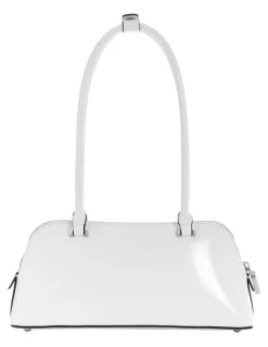 Guess Arnela Satchel Bag in White