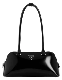 Guess Arnela Satchel Bag in Black