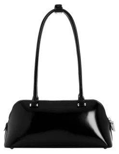 Guess Arnela Satchel Bag in Black