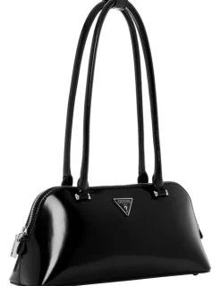 Guess Arnela Satchel Bag in Black