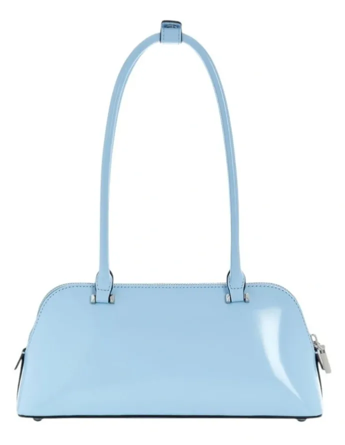 Guess Arnela Shoulder Satchel Bag in Sky Blue