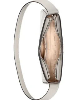 Guess Arnela Top Zip Shoulder Bag in Light Taupe