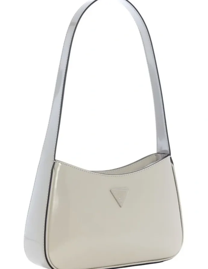 Guess Arnela Top Zip Shoulder Bag in Light Taupe