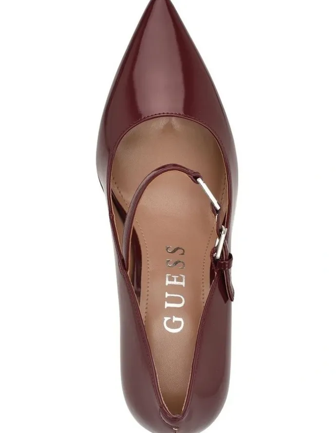 Guess Barrial Heels in Burgundy