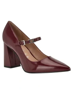 Guess Barrial Heels in Burgundy