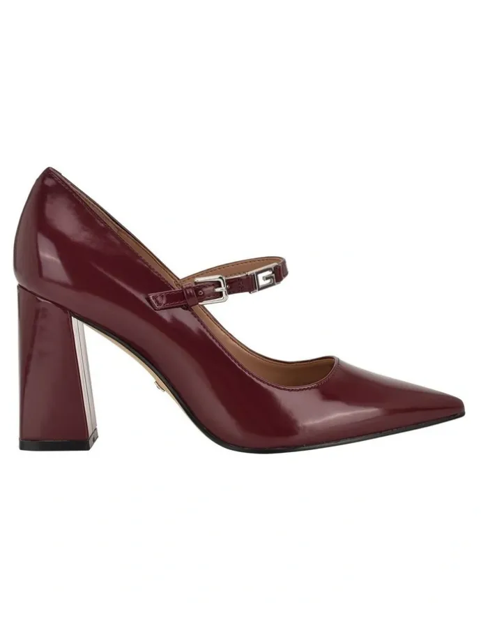 Guess Barrial Heels in Burgundy
