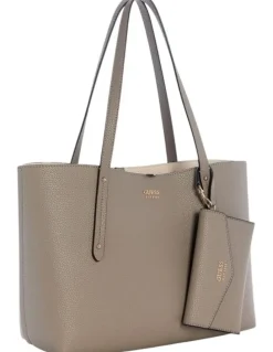 Guess Brenton Tote Bag in Dark Taupe