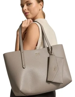 Guess Brenton Tote Bag in Dark Taupe